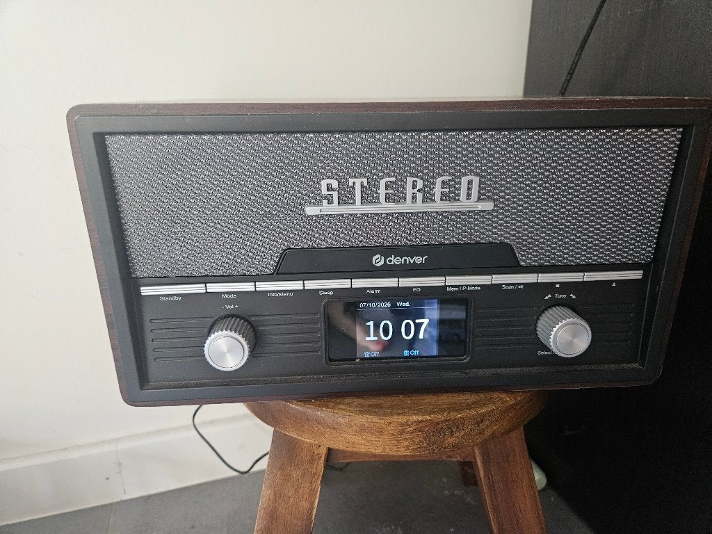 Radio cd speler stereo denver, Audio, Tv en Foto, Ophalen, Zo goed als nieuw, Cd-speler, Overige merken