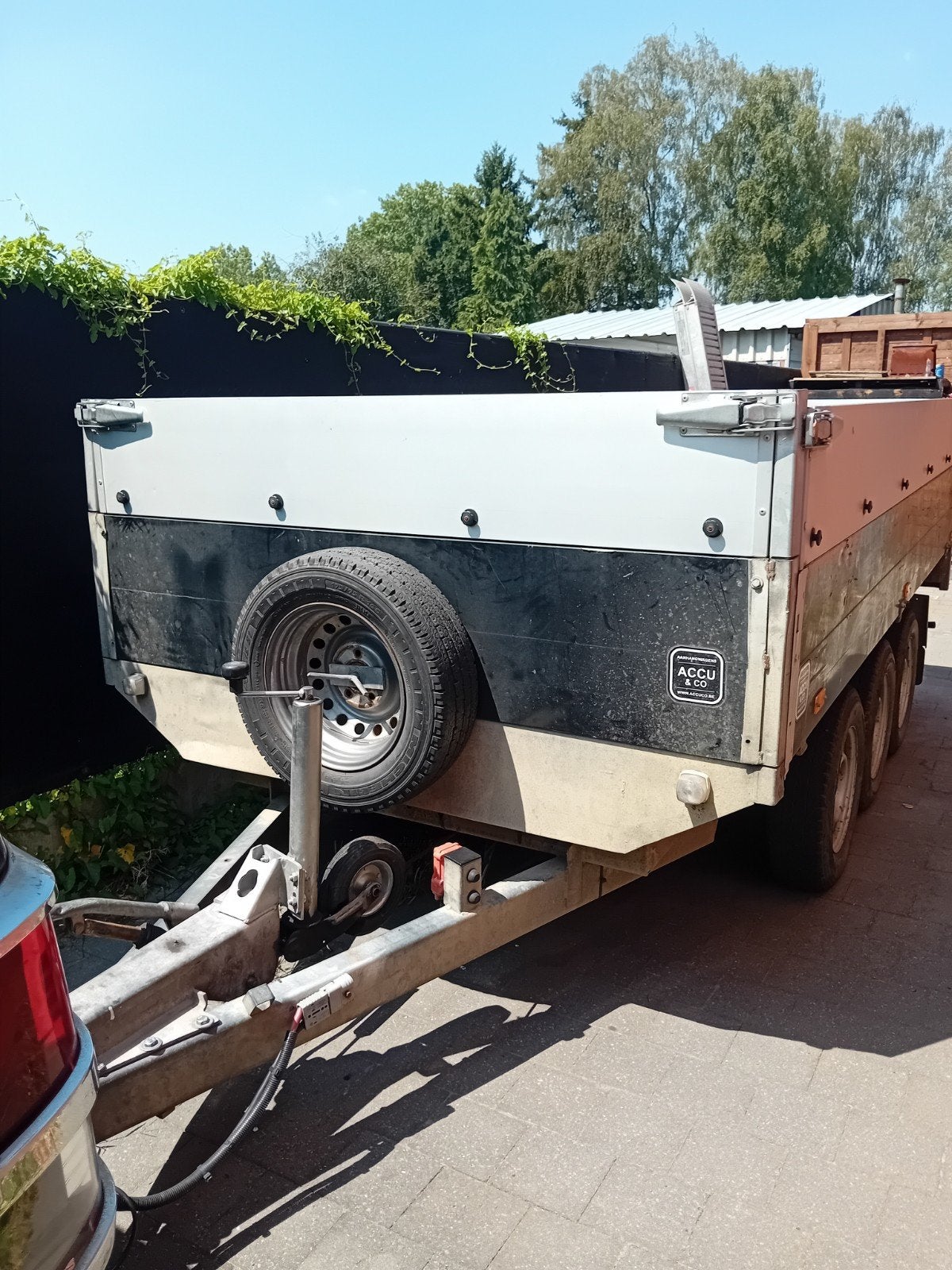 Te koop kipper remork, Auto diversen, Aanhangers en Bagagewagens, Ophalen, Gebruikt