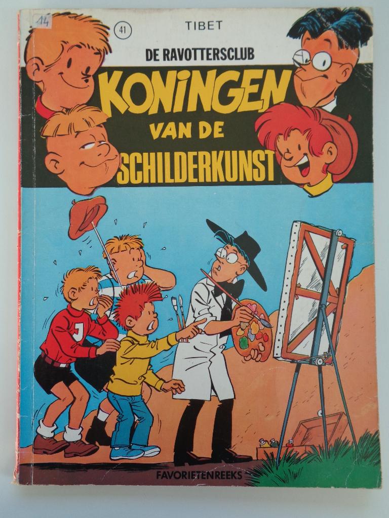 De Ravottersclub - Koningen vd Schilderkunst - 1e dr. 1976, Boeken, Ophalen of Verzenden