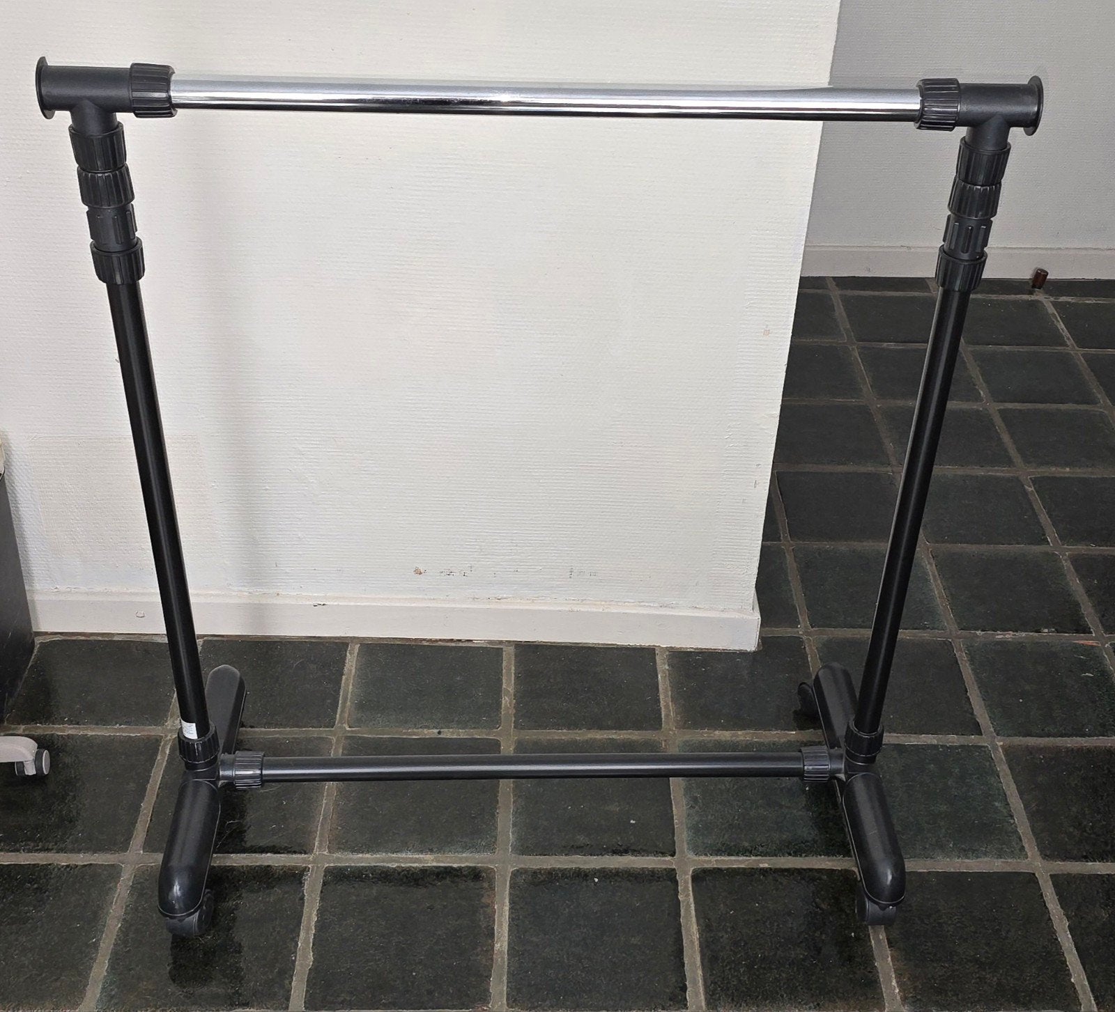 kleding rek, Ophalen