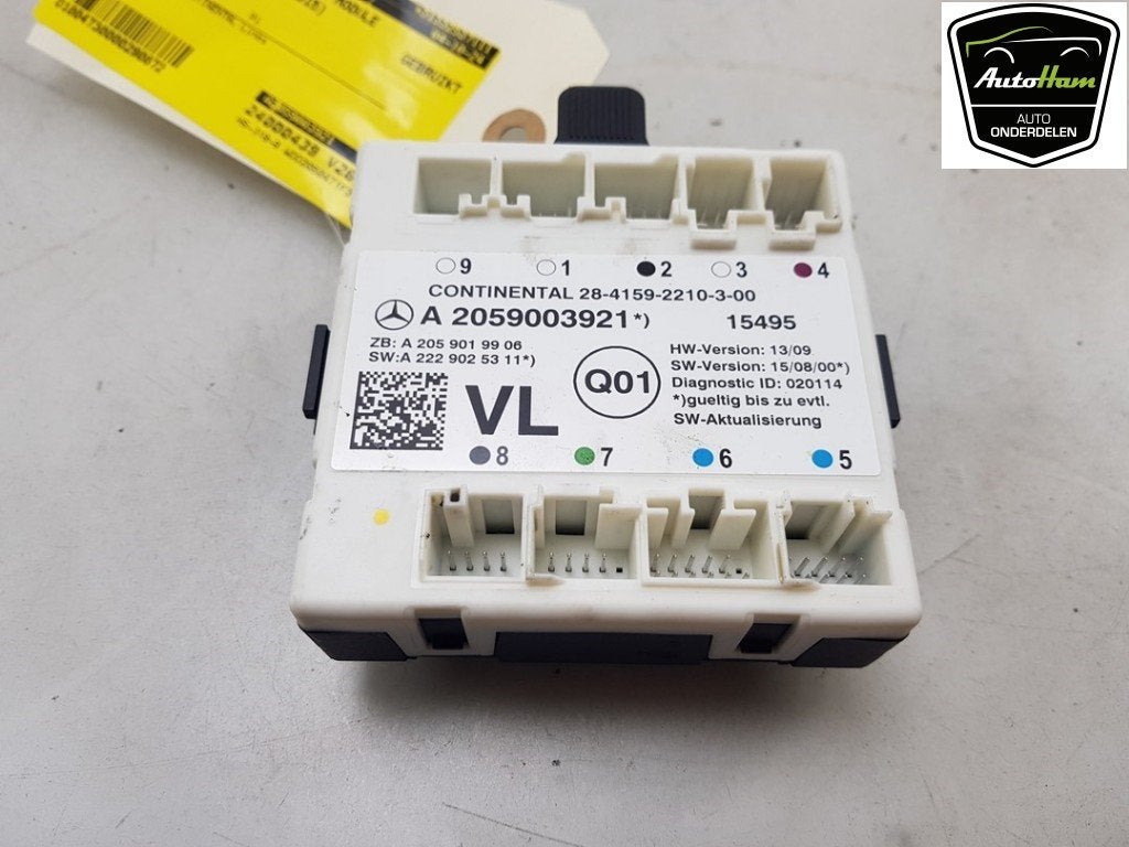 COMPUTER CENTRALE VERGRENDELING Mercedes-Benz C (W205), Auto-onderdelen, Gebruikt, Mercedes-Benz