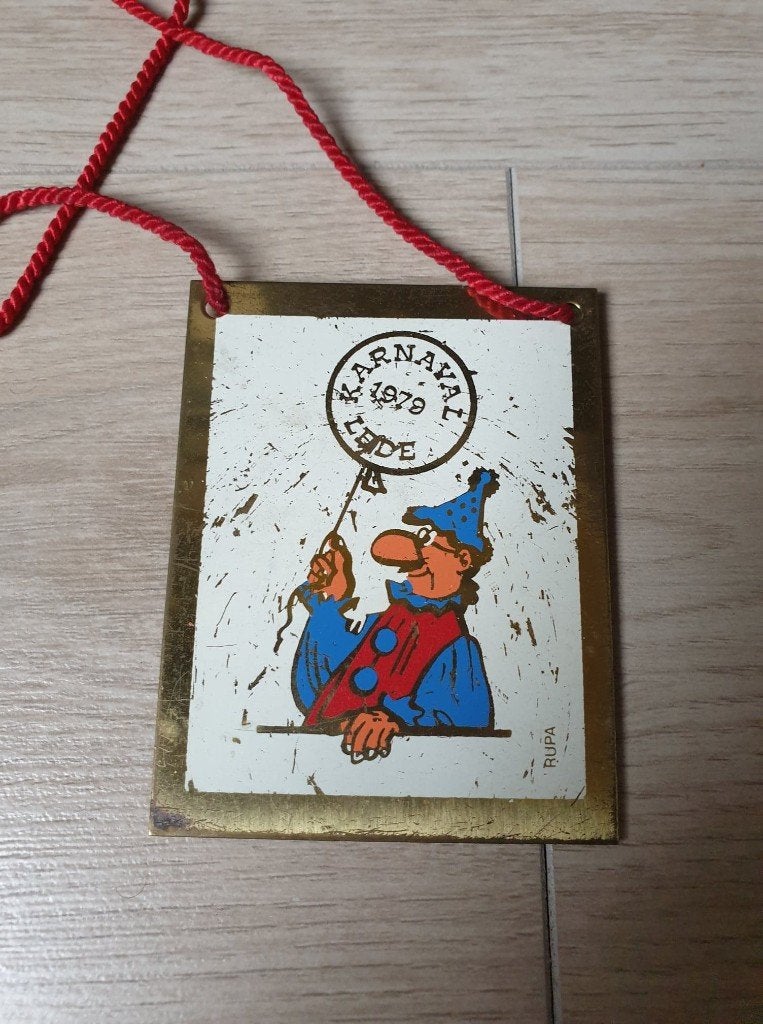 Karnaval medaille Lede 1979, Enlèvement ou Envoi