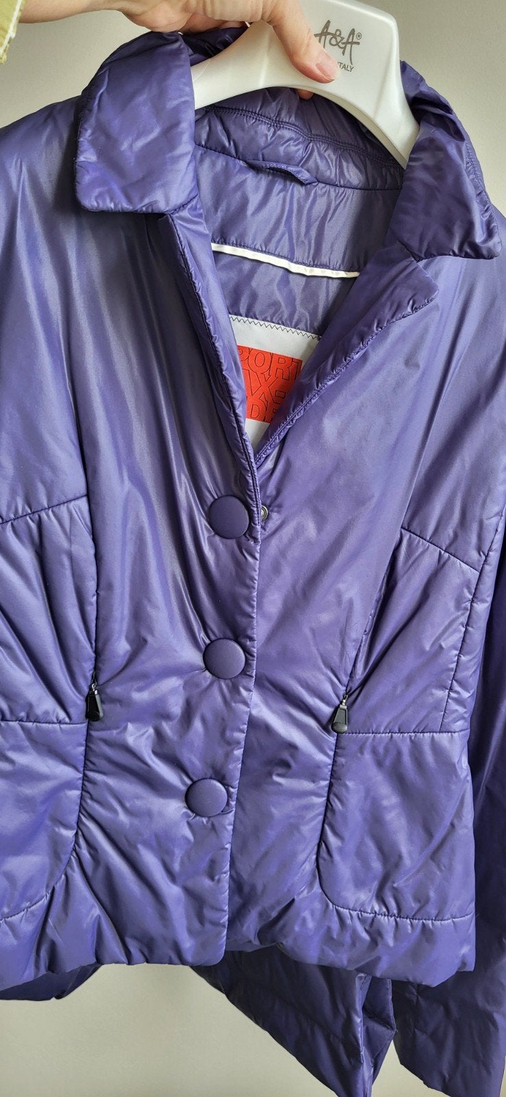 jasje sportmax code met sjaal, Sportmax code, Paars, Nieuw, Ophalen of Verzenden