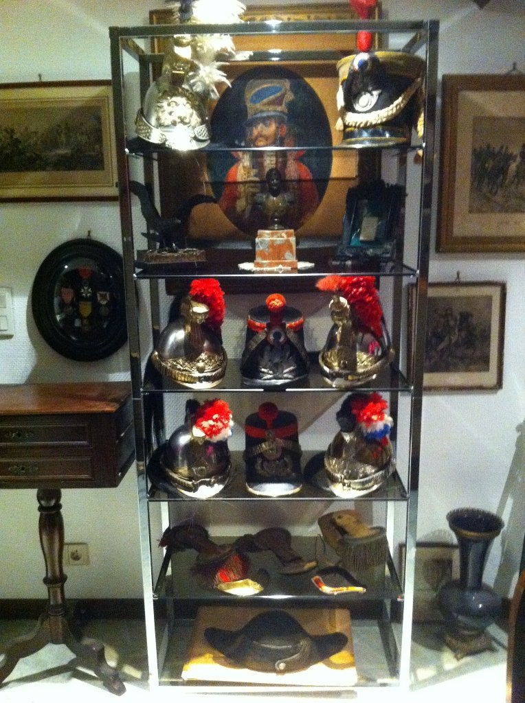 verschillende Franse en Belgische helmen, Verzenden, Landmacht, Helm of Baret
