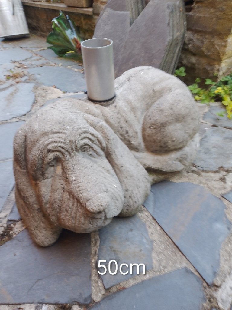 Zware parasolvoet, Tuin en Terras, Ophalen, Zo goed als nieuw, Parasolvoet