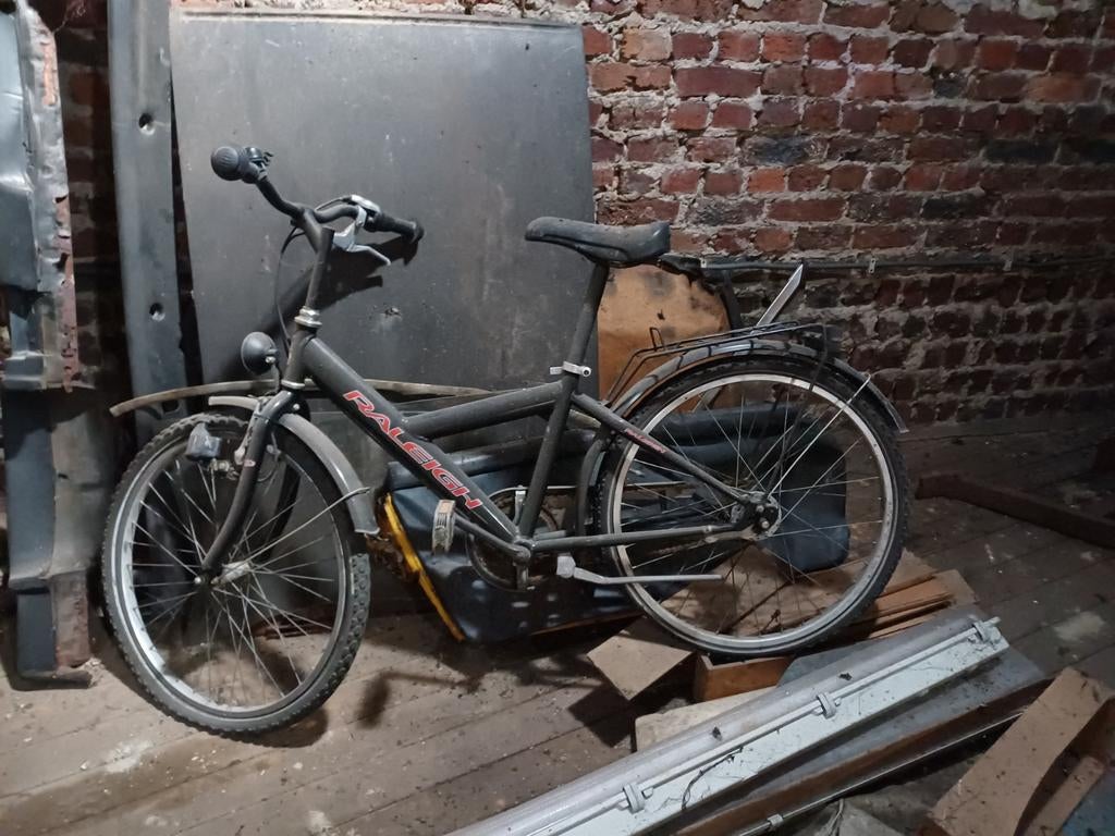 Fiets Raleigh voor kinderen, Ophalen