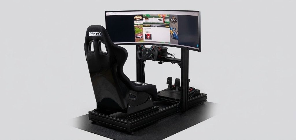 Simulateur  de course, Enlèvement, Utilisé, Course et Pilotage