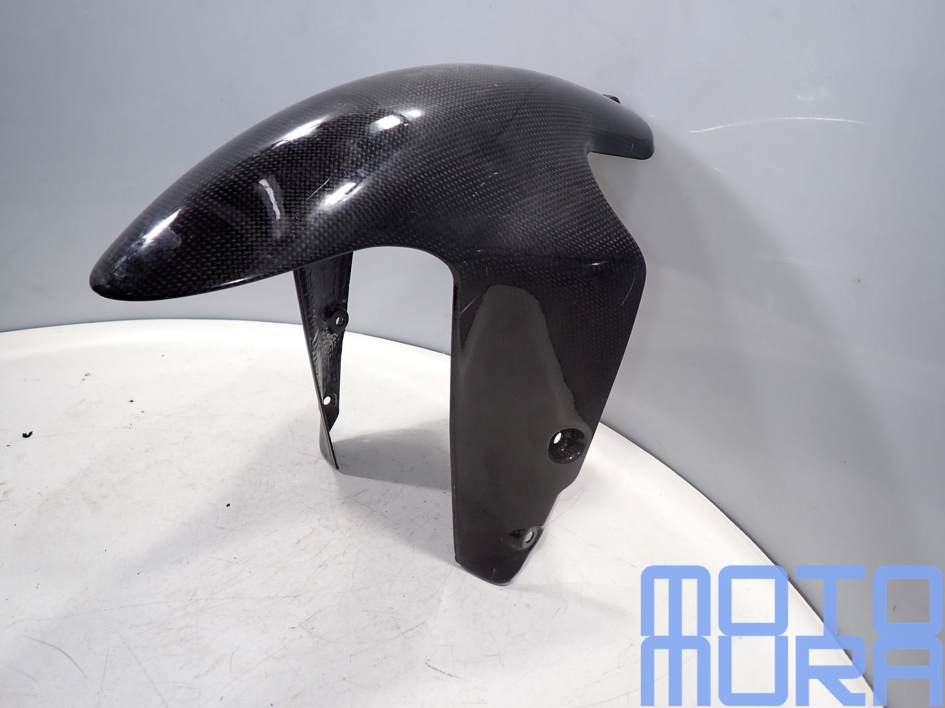 Ducati 848 1098 1198 2007 - 2013 carbon voorspatbord race sp, Motoren, Gebruikt, -, -, Ophalen of Verzenden