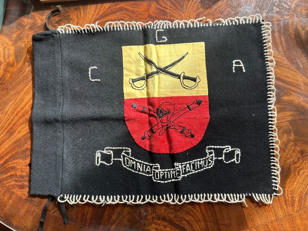 Drapeau de cavalerie, Collections, Enlèvement ou Envoi, Armée de terre, Objet d'art