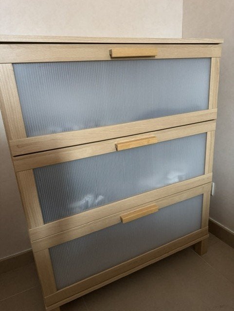 commode, Maison & Meubles, 3 ou 4 tiroirs, Enlèvement, Comme neuf, Autres matériaux
