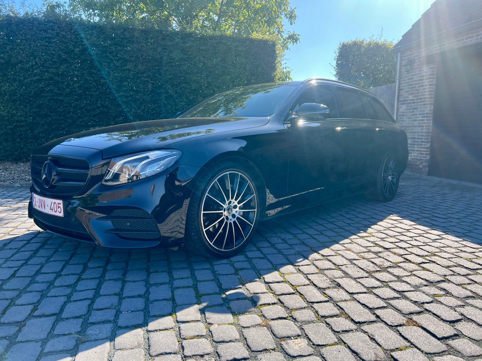 Mercedes 220d tronic-9 Bomvol Opties.Carpass /PPF /AMG Line., Autos, Cuir, Achat, 143 kW, Euro 6