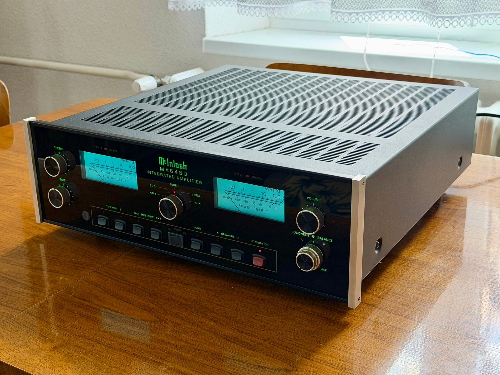 McIntosh MA6450 Integrated Amplifier 2x100W, Enlèvement, Comme neuf