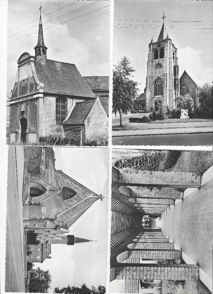 4 kaarten Heule, Ophalen of Verzenden