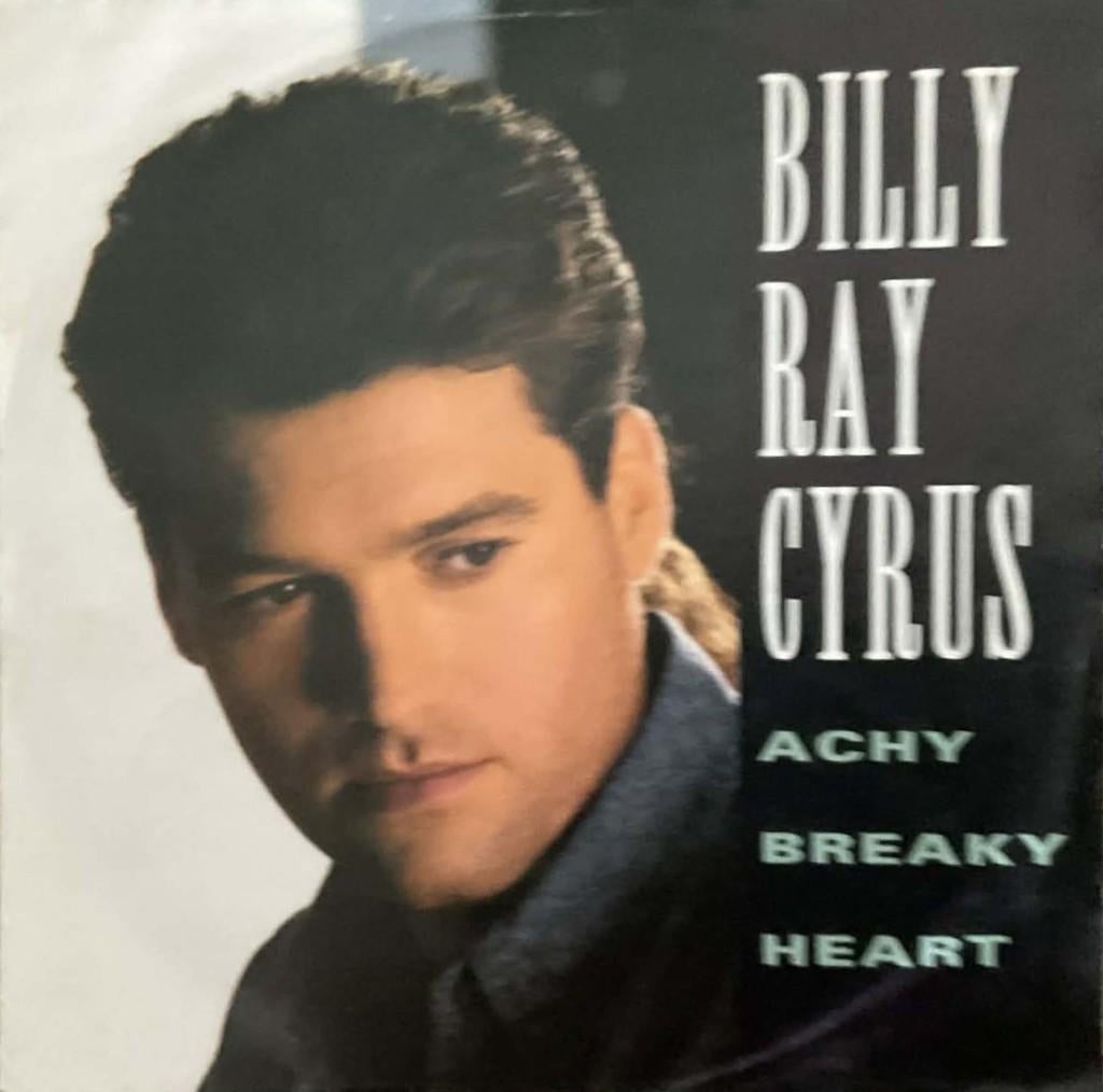 Billy Ray Cyrus "Achy Breaky Heart", Cd's en Dvd's, Vinyl Singles, Ophalen of Verzenden, Zo goed als nieuw, Country en Western