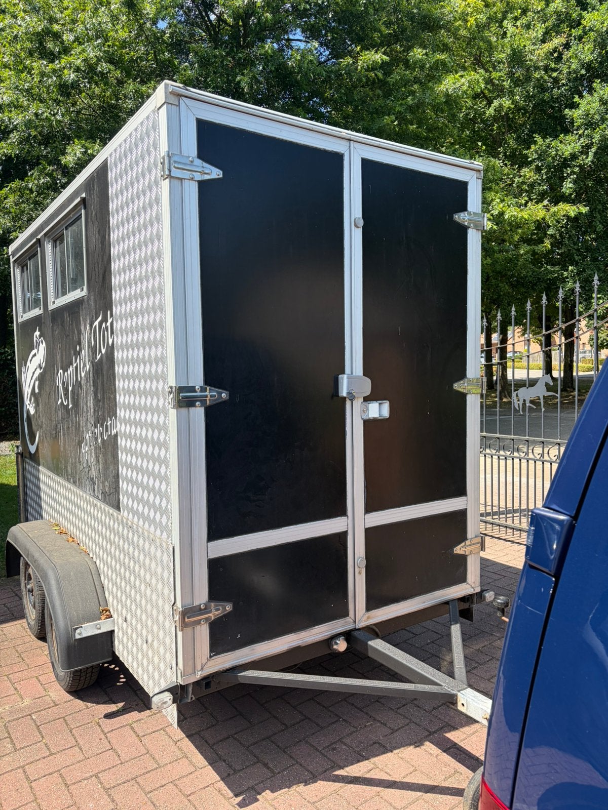 Dichte aanhangwagen 750KG, Autos : Divers, Remorques, Utilisé, Enlèvement