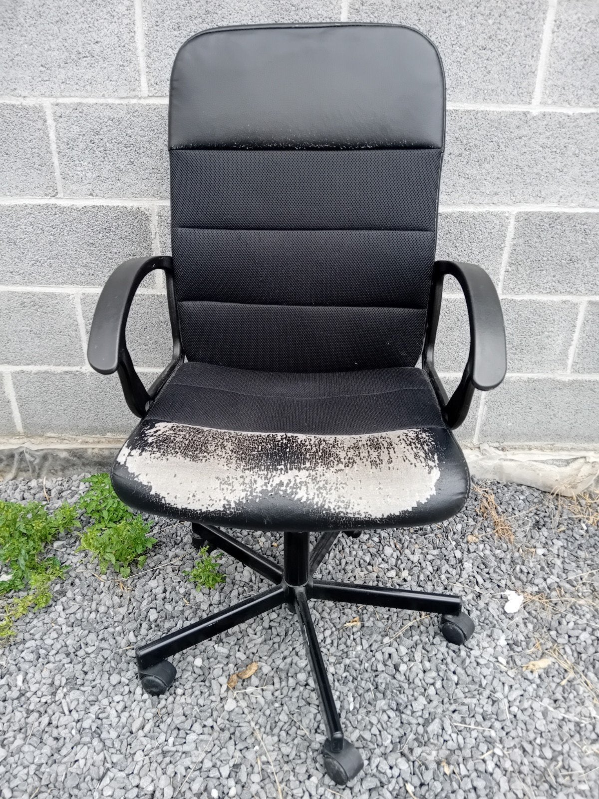Fauteuil d'ordinateur, Enlèvement, Utilisé, Métal