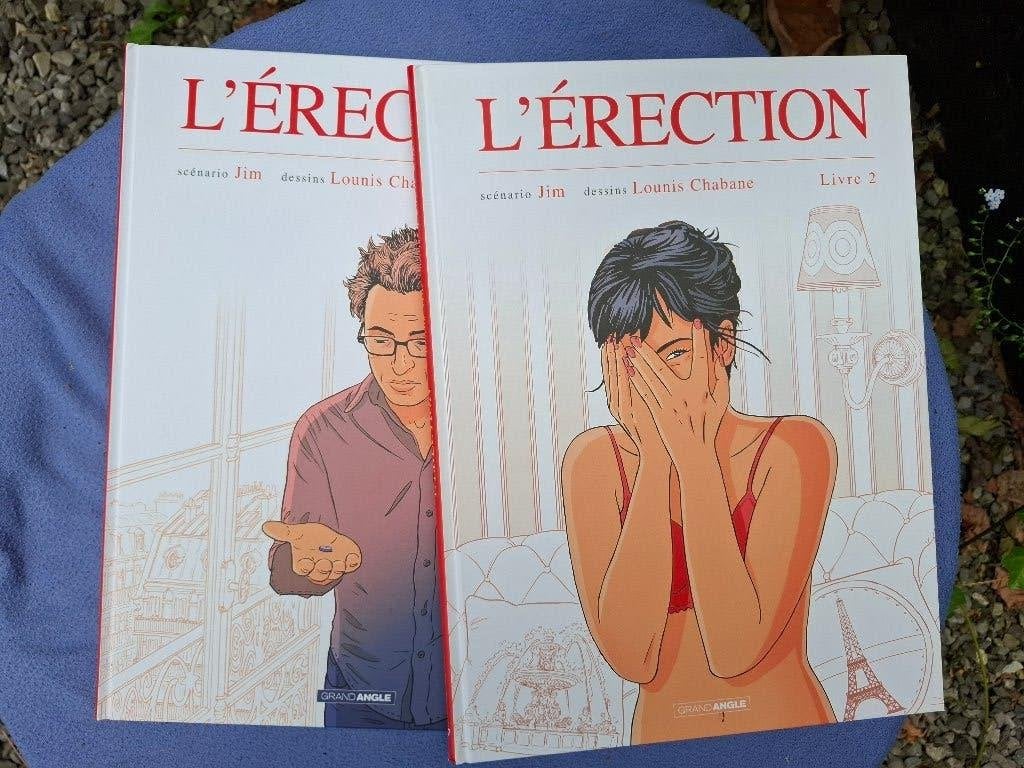 L'ERECTION TOMES 1 ET 2 SERIE COMPLETE TBE JIM TOUS EO, Série complète ou Série, Enlèvement ou Envoi, Comme neuf