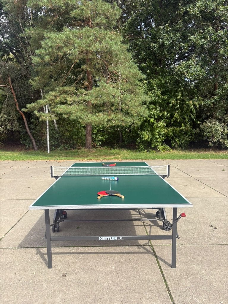 Pingpongtafel Kettler, Sports & Fitness, Enlèvement, Comme neuf, Table d'intérieur, Pliante