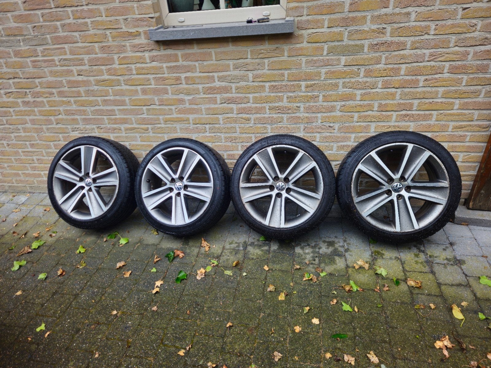 vw polo 17 inch velgen, Auto-onderdelen, Banden en Velgen, Ophalen, 17 inch, Band(en)