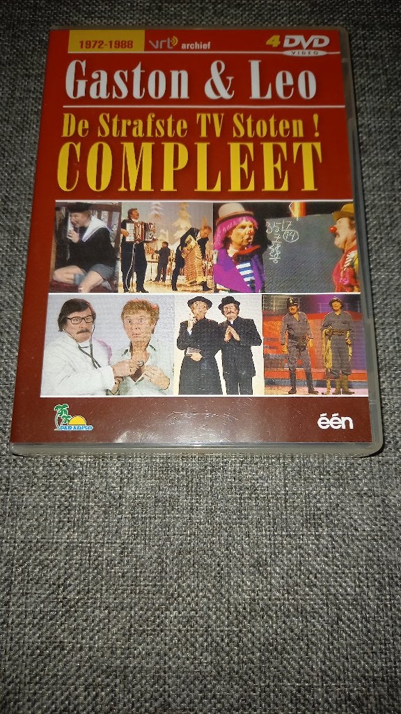 DVD box Gaston & Leo, Ophalen of Verzenden, Gebruikt