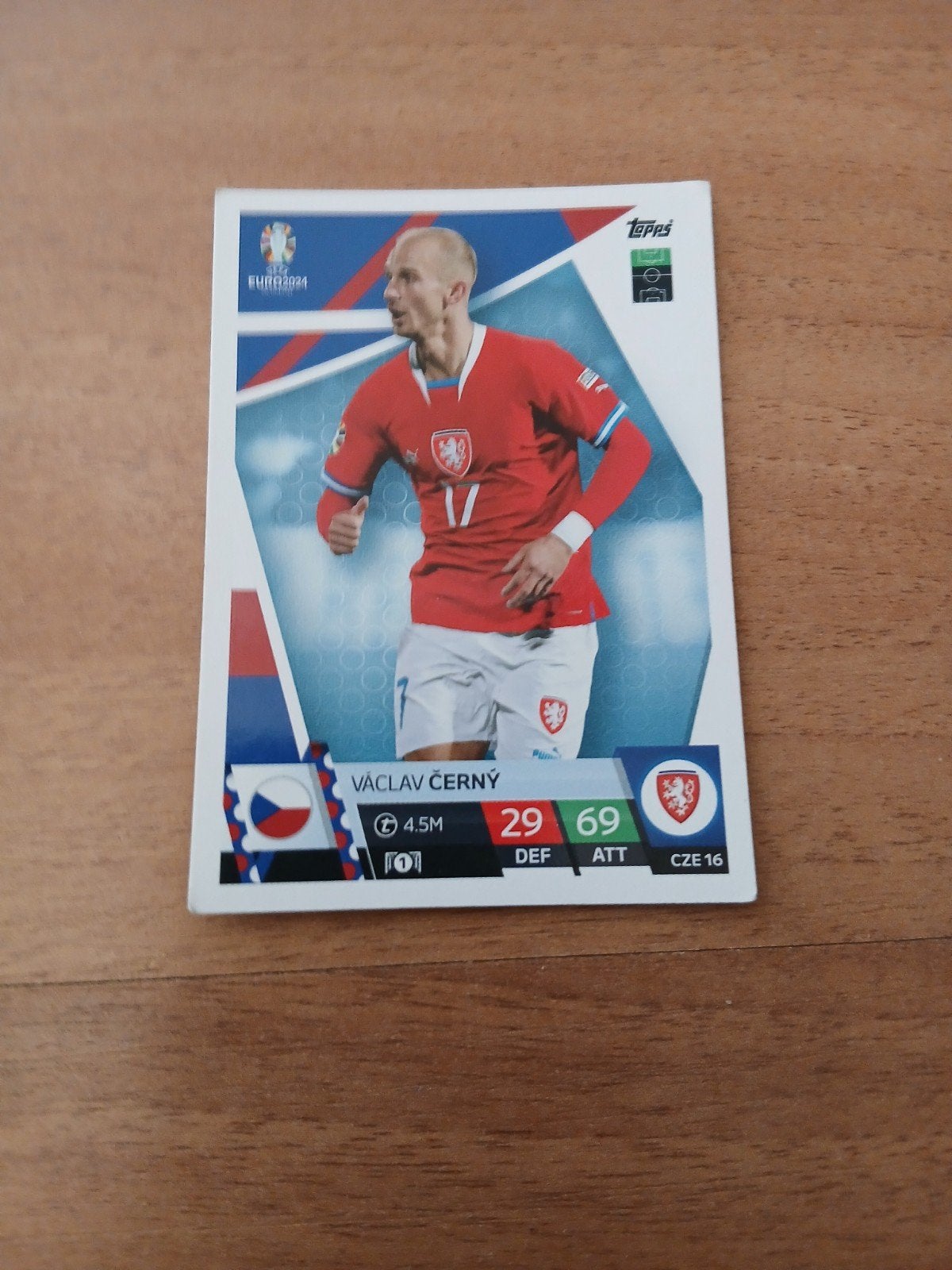 Voetbalkaart zie beschrijving, Ophalen, Gebruikt, Spelerskaart