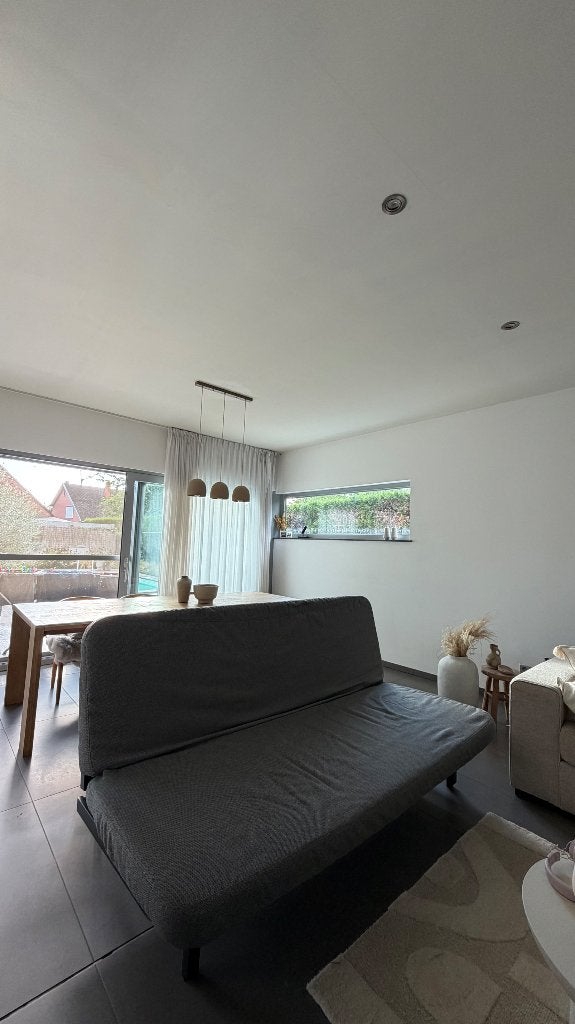 3-zit slaapbank (IKEA), Maison & Meubles, Chambre à coucher | Canapés-lits, Gris, Queen size, Enlèvement, 200 cm