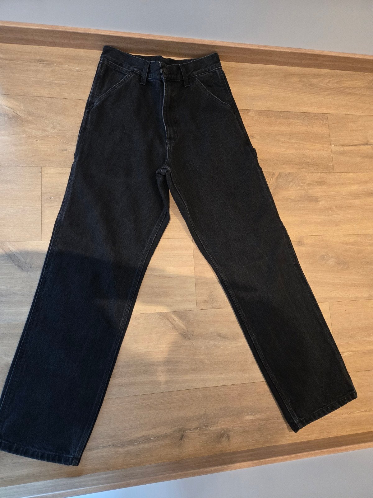 *Nieuw nooit gedragen *Carhartt broek 26 x 30, Kleding | Heren, Ophalen, Nieuw, Grijs, Carhartt