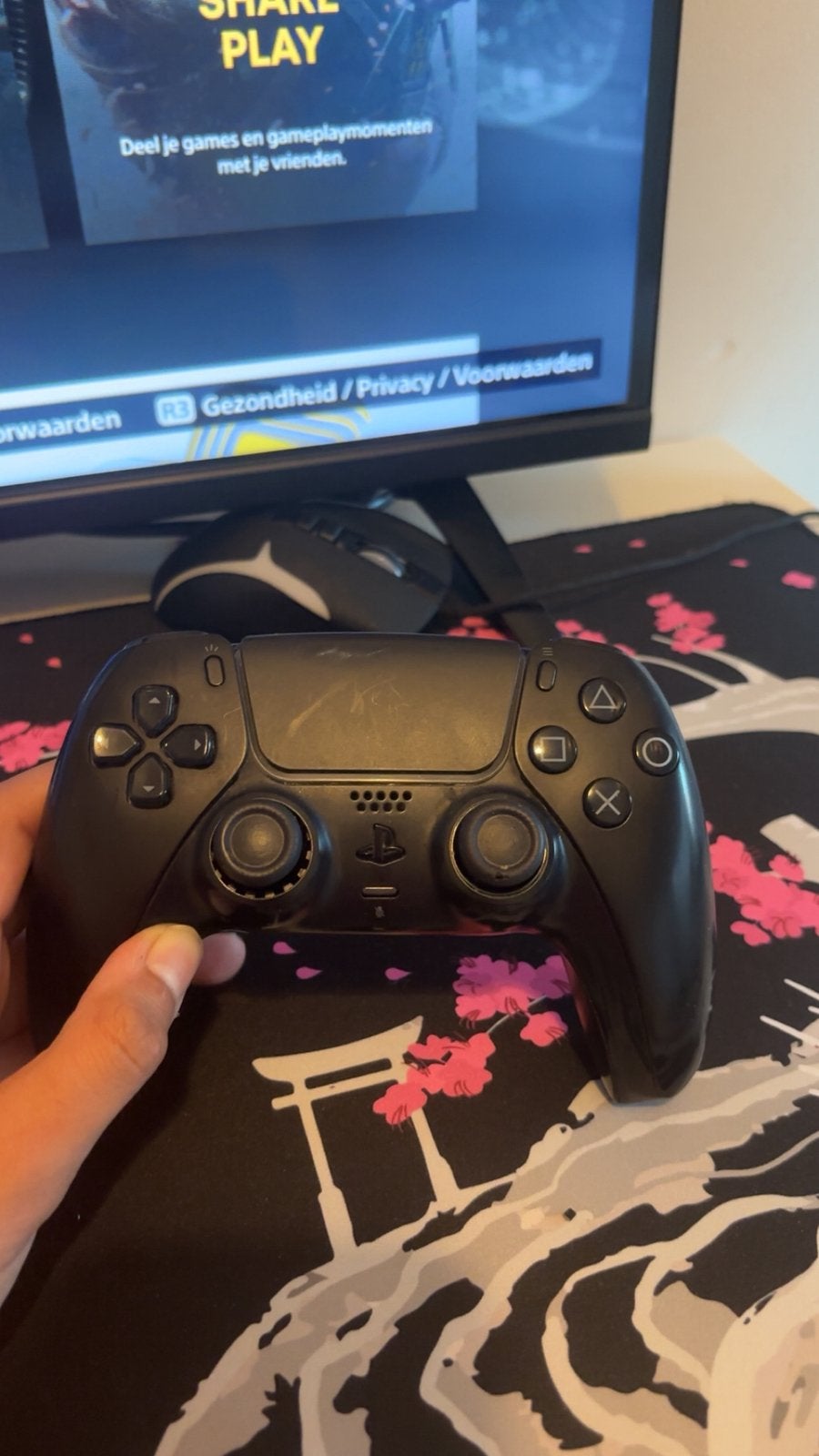 Originele ps5 controller, Games en Spelcomputers, Ophalen of Verzenden, Zo goed als nieuw, Controller