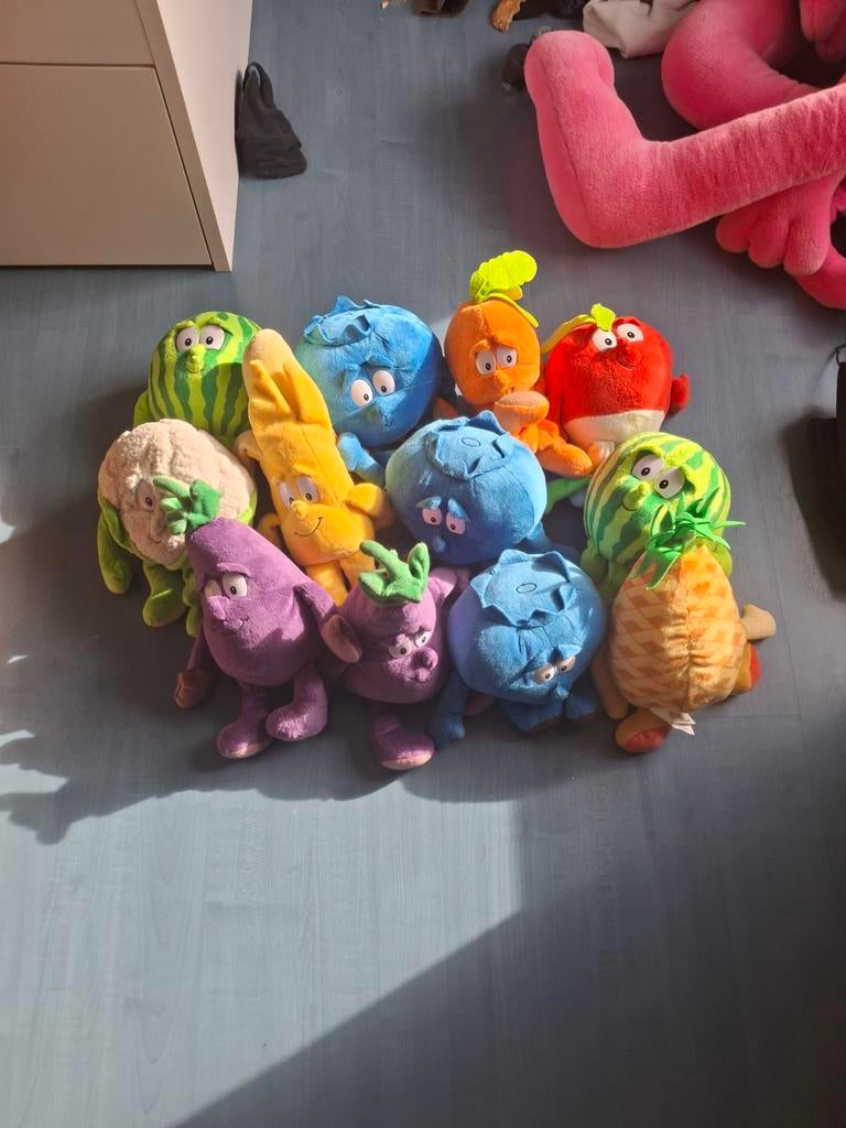 Fruit knuffels. Allemaak samen, of apart., Kinderen en Baby's, Speelgoed | Knuffels en Pluche, Overige karakters, Ophalen of Verzenden