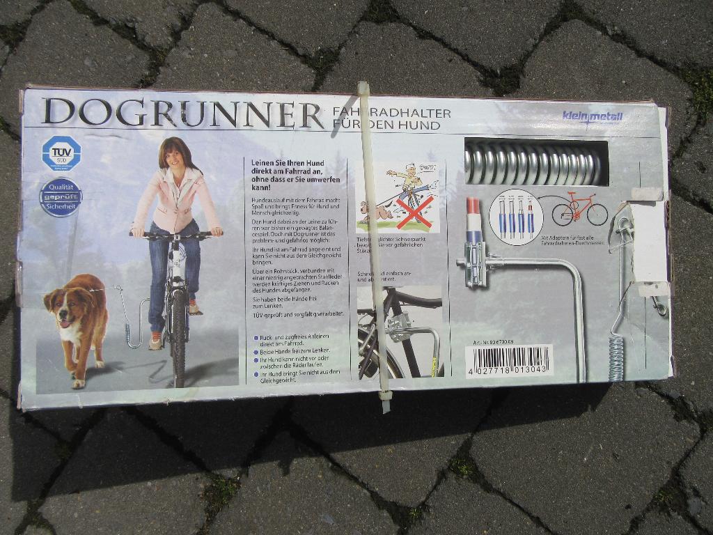 Dogrunner - Metalen fietshouder, Enlèvement, Comme neuf