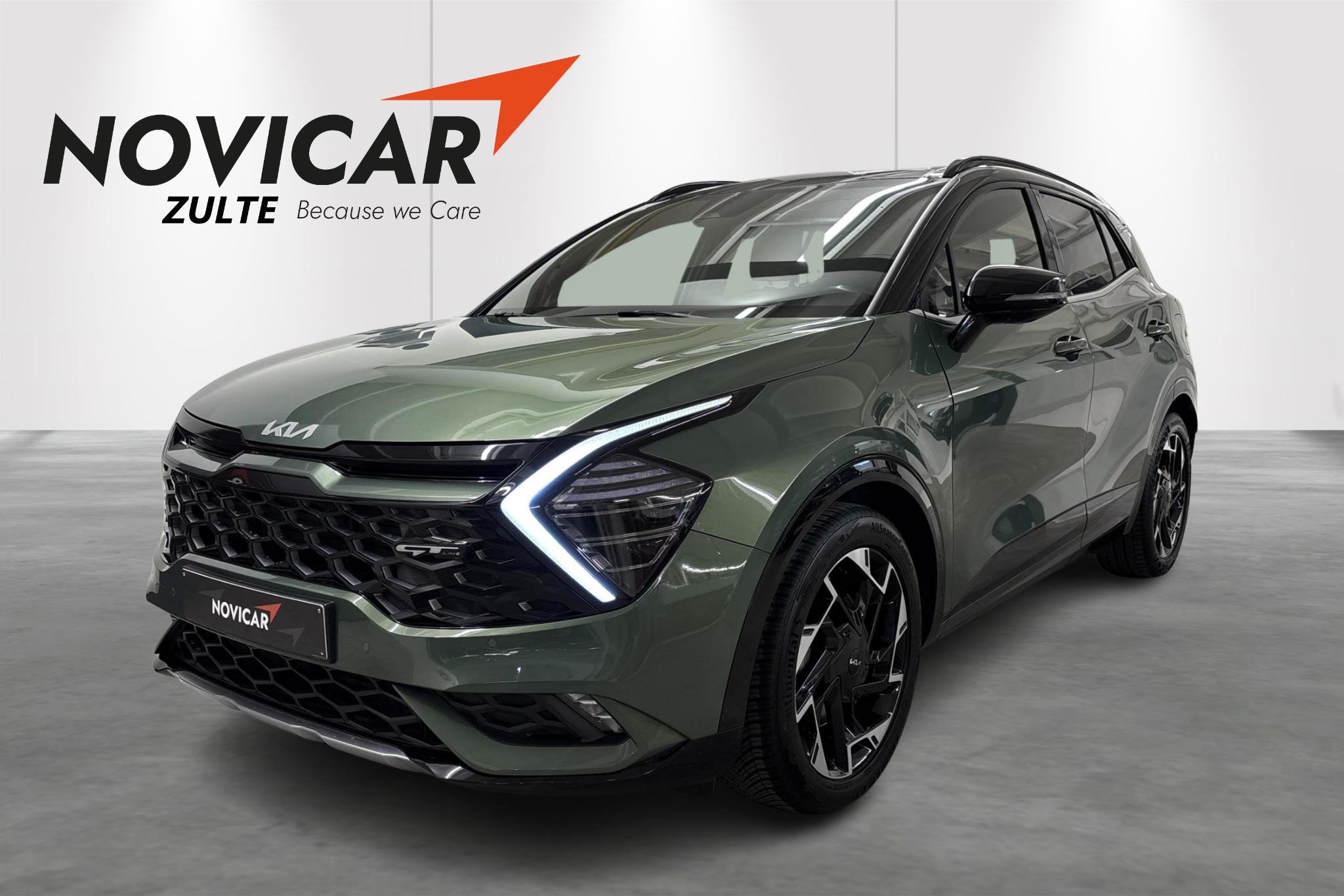 Kia Sportage 1.6 CRDi 6iMT GT Line + GPS - HALFLEDER - AUTO, Autos, Kia, 100 kW, https://public.car-pass.be/vhr/310cd5ae-9b71-476a-9a41-9790cb06e4ec