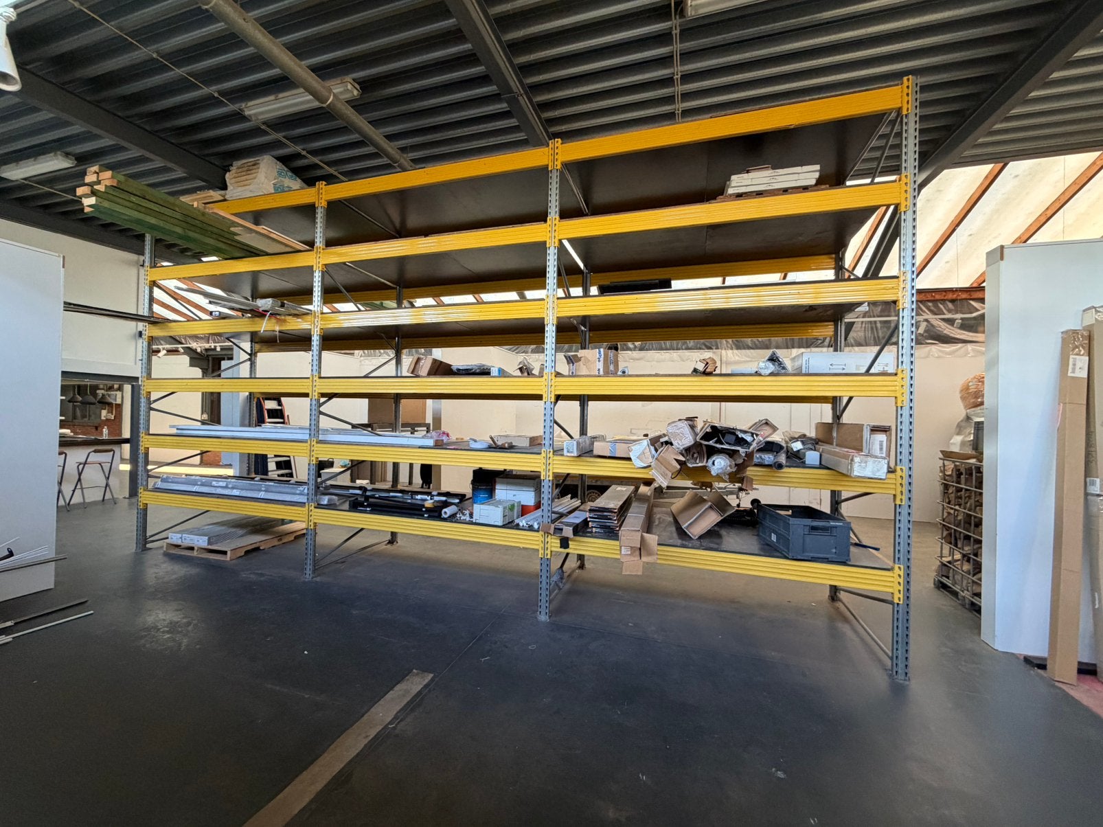 Magazijn stelling, Bricolage & Construction, Métaux, Comme neuf, Enlèvement
