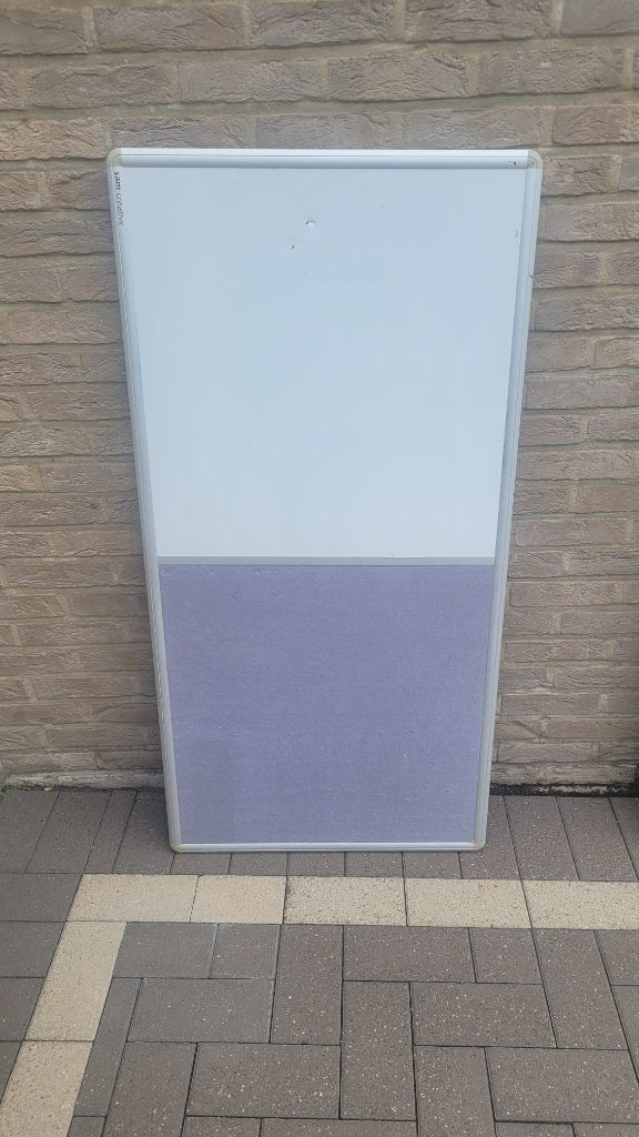 white en prik board, Ophalen, Gebruikt, Whiteboard