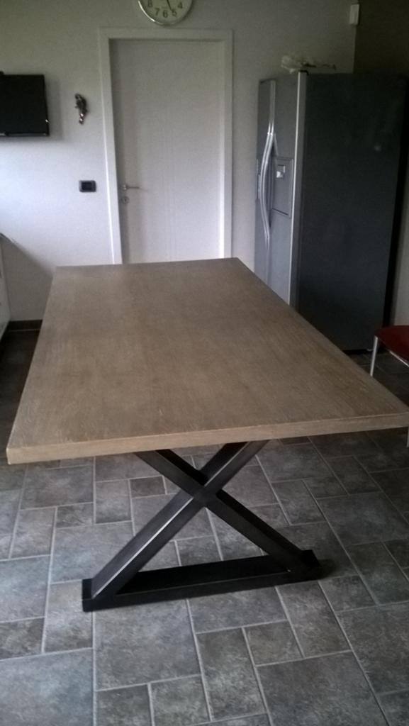Mooie design tafel Pomax 2 meter op 1 meter in nieuwe staat., Huis en Inrichting, Tafels | Eettafels, Ophalen