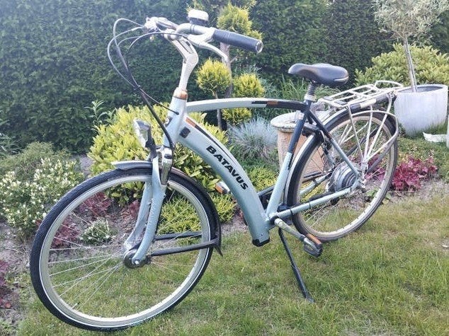 Goede Batavus elektrische herenfiets, Ophalen, Gebruikt, Batavus, 51 tot 55 cm