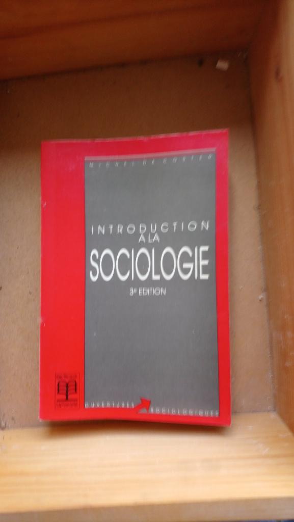 Introduction à la sociologie, Enlèvement, Comme neuf, Autres sujets/thèmes