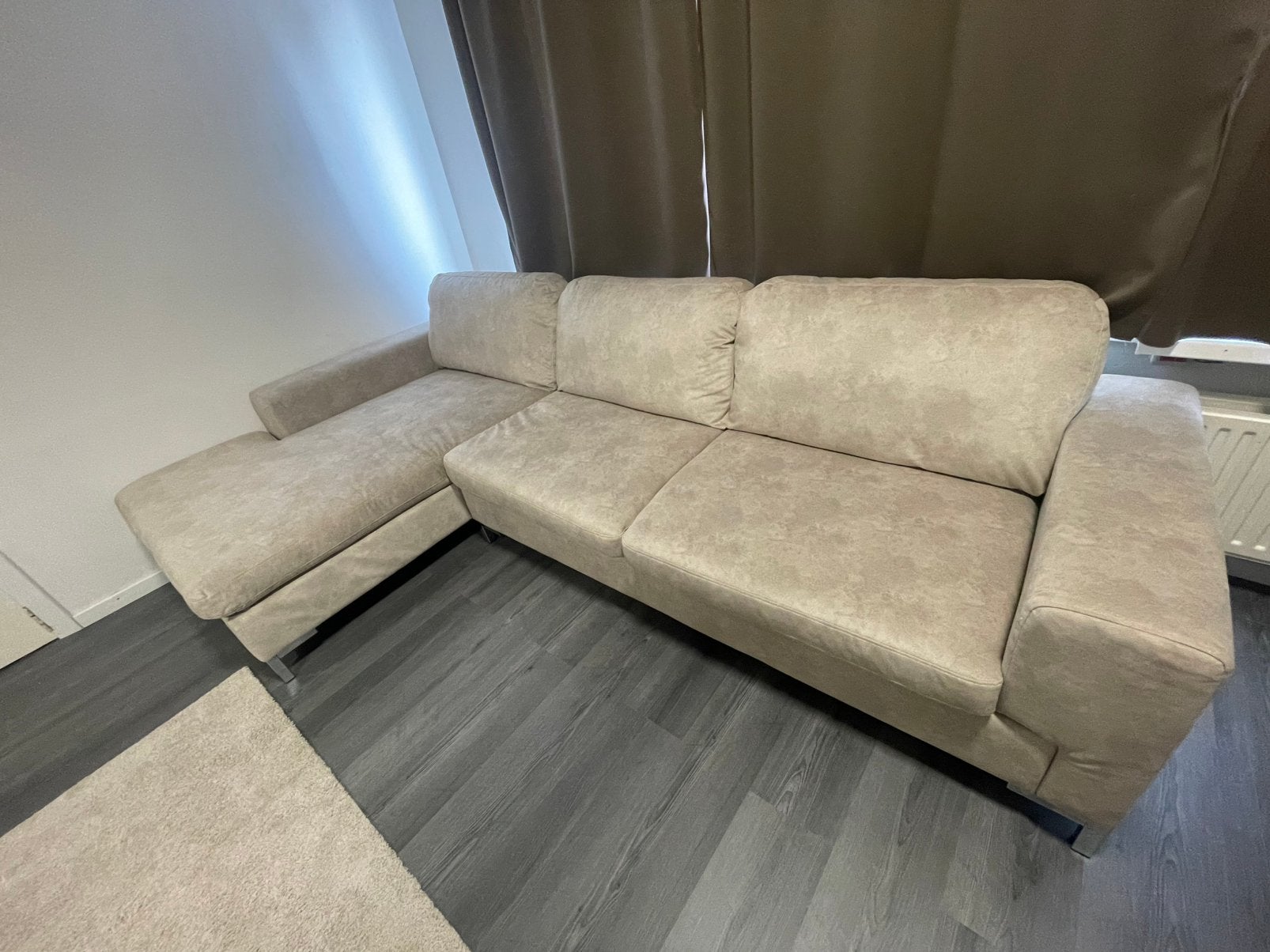Hoekzetel 4 personen (vernieuwd!!!), Enlèvement, Comme neuf, Tissus, Modern