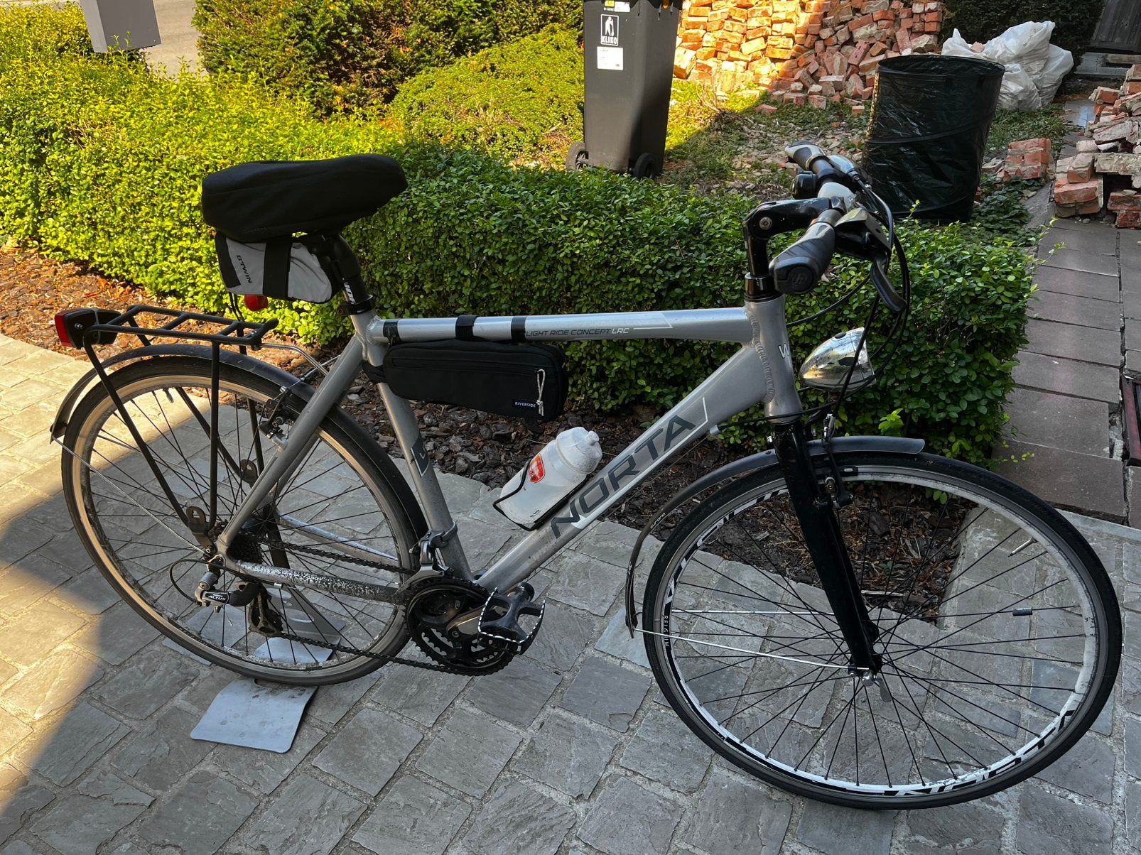 Fiets Norta Heren Medium, Ophalen, 28 inch, Gebruikt, Velgrem