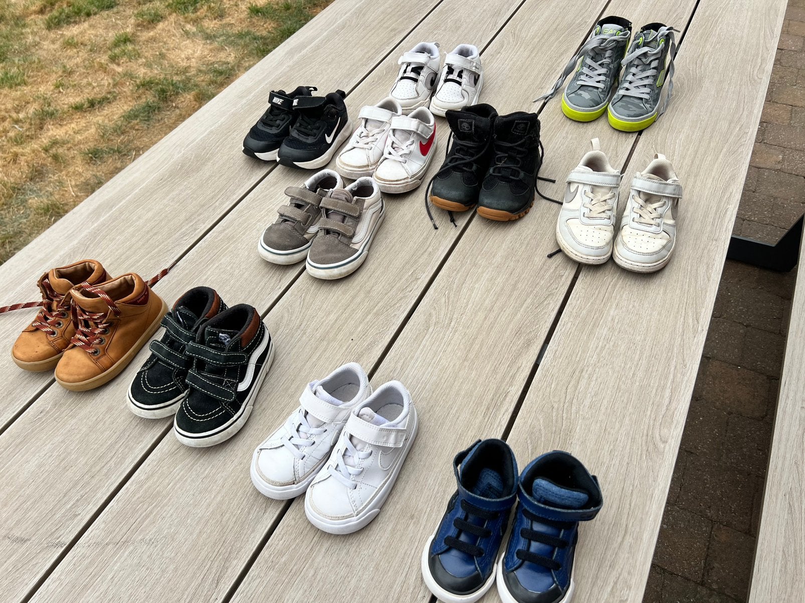 Sportieve schoentjes maat 20 tot 27, Kinderen en Baby's, Babykleding | Schoentjes en Sokjes, Ophalen, Zo goed als nieuw, Schoentjes