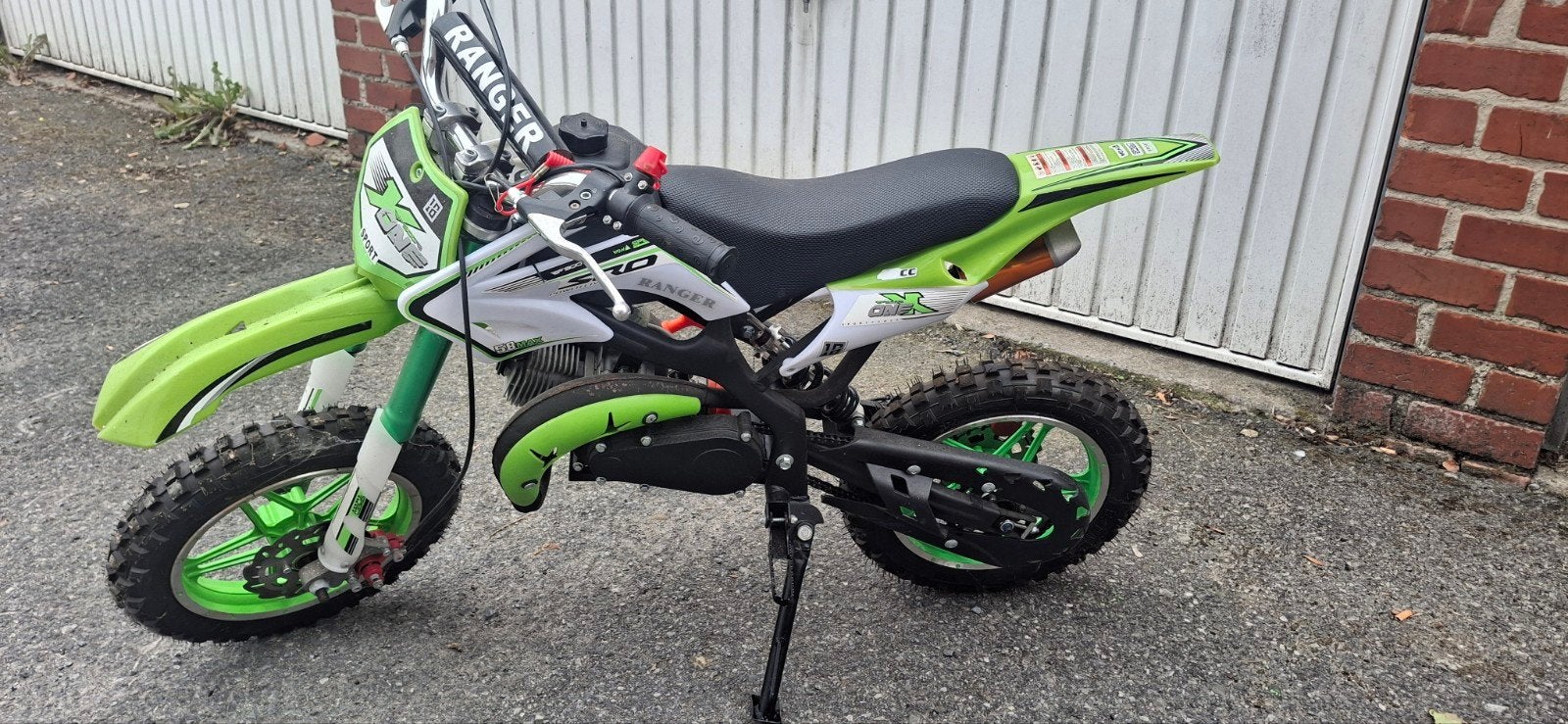 pitbike, Fietsen en Brommers, Ophalen, Gebruikt, 49 cc, Pitbike