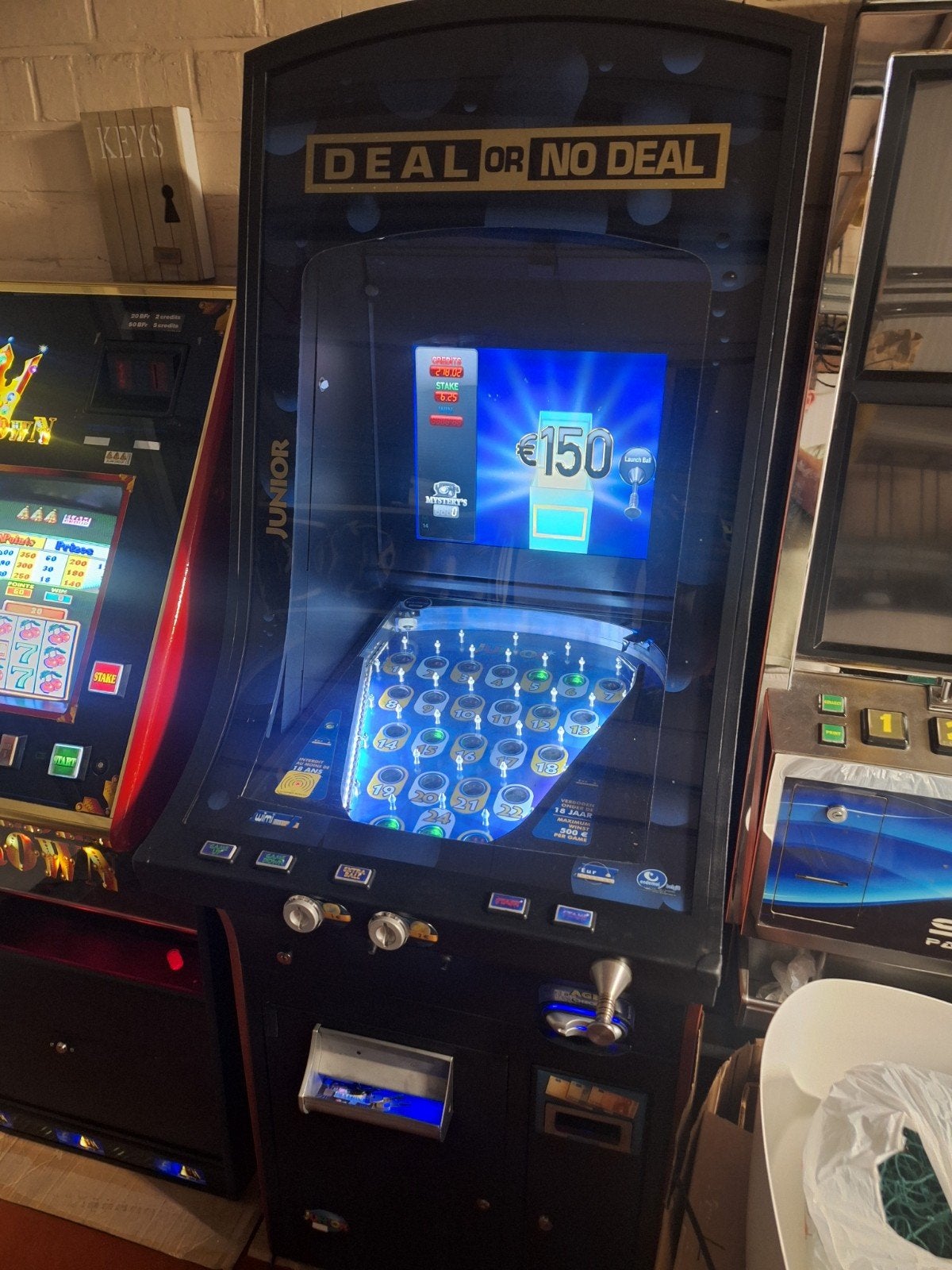 Junior Deal or No Deal Bingokast / Gokkast – Topstaat!, Euro, Ophalen