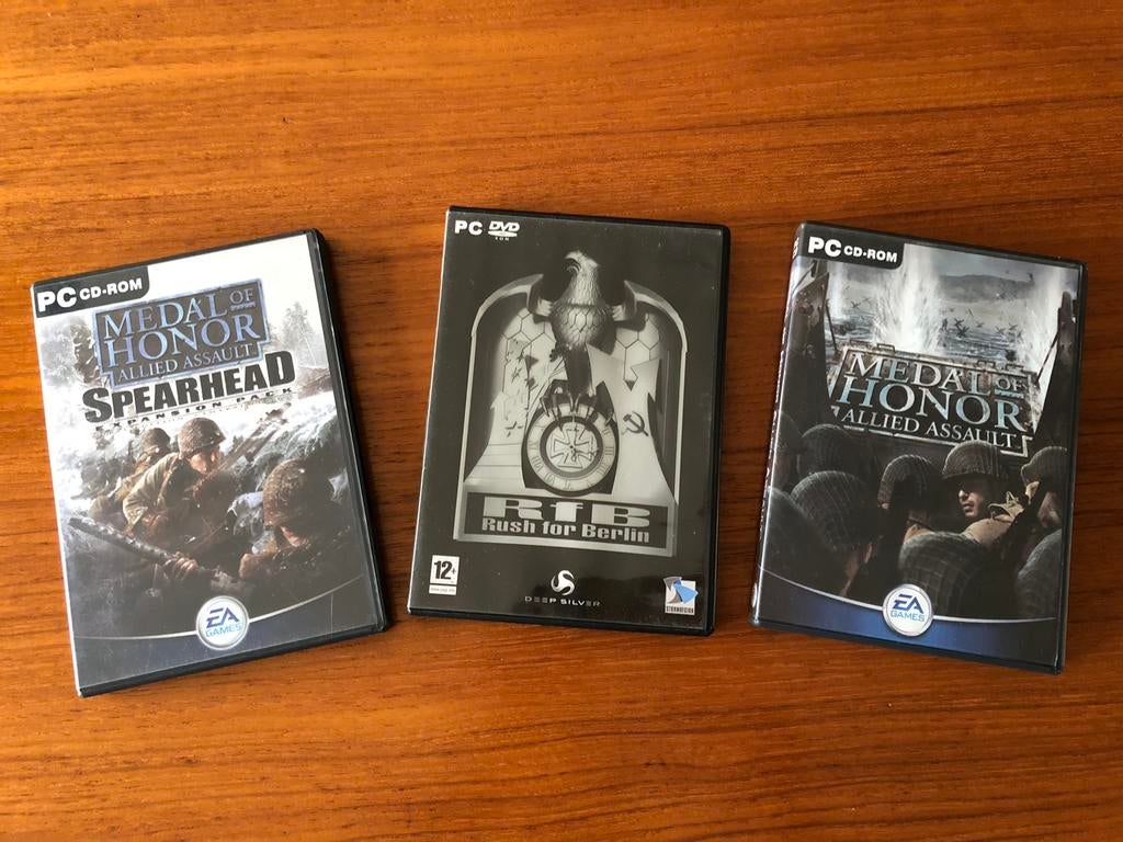 Medal Of Honor + RfB, Games en Spelcomputers, Games | Pc, Ophalen of Verzenden, Zo goed als nieuw