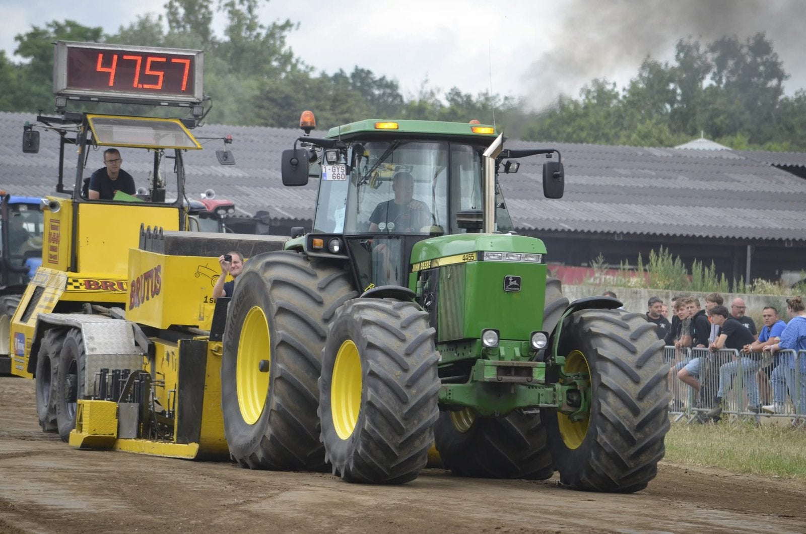 John deere 4455, John Deere, Enlèvement, Utilisé, Plus de 160 ch