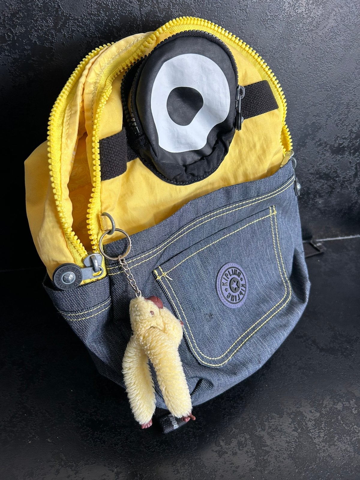 Kipling kleuterrugzak Minions, Diversen, Schoolbenodigdheden, Ophalen, Gebruikt