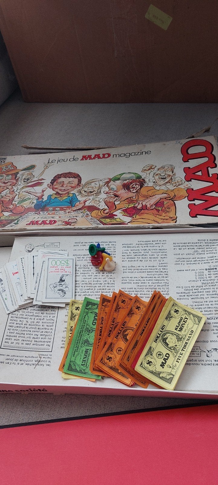le jeu de MAD magazine, Enlèvement ou Envoi