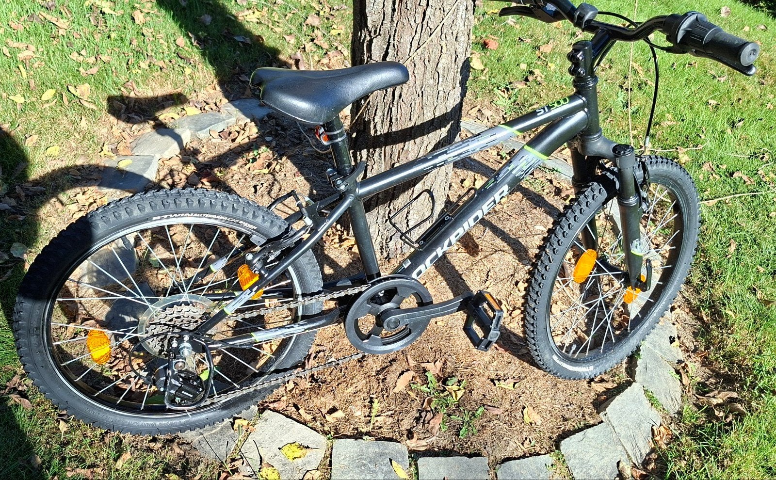 vélo enfants 6-9 ans 20p très bon état, Ophalen, Velgrem, 16 tot 20 inch, Rock Rider Decathlon