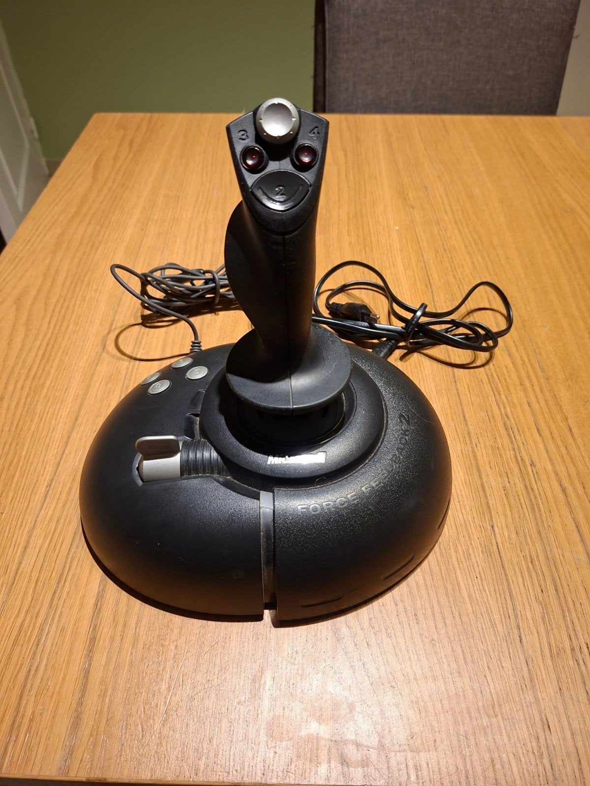 Joystick Microsoft Force Feedback 2, Ophalen, Gebruikt, Microsoft