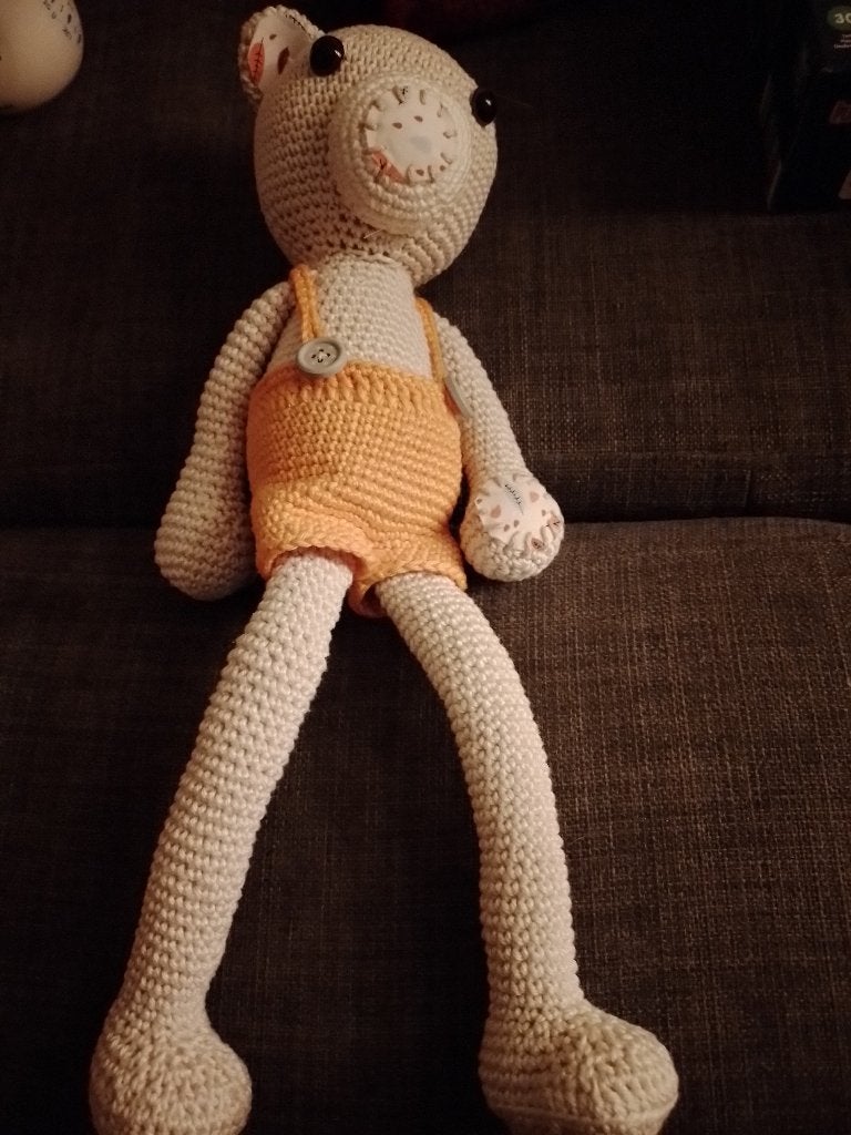 Knuffel gehaakt baby kind nieuw, Ophalen of Verzenden, Nieuw, Handgemaakt