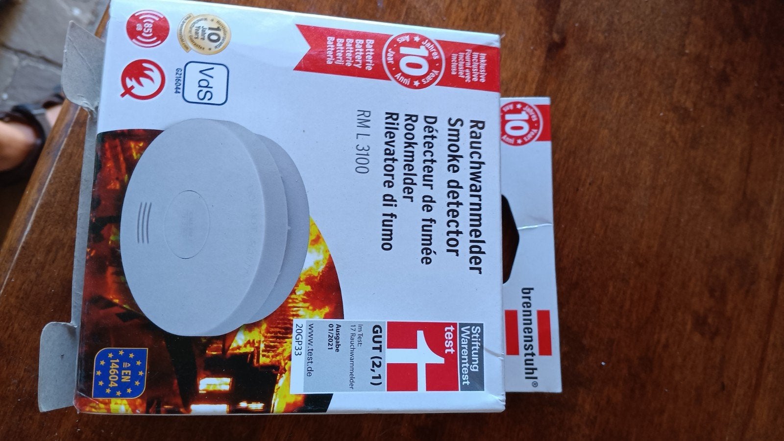 Brandalarm, Ophalen
