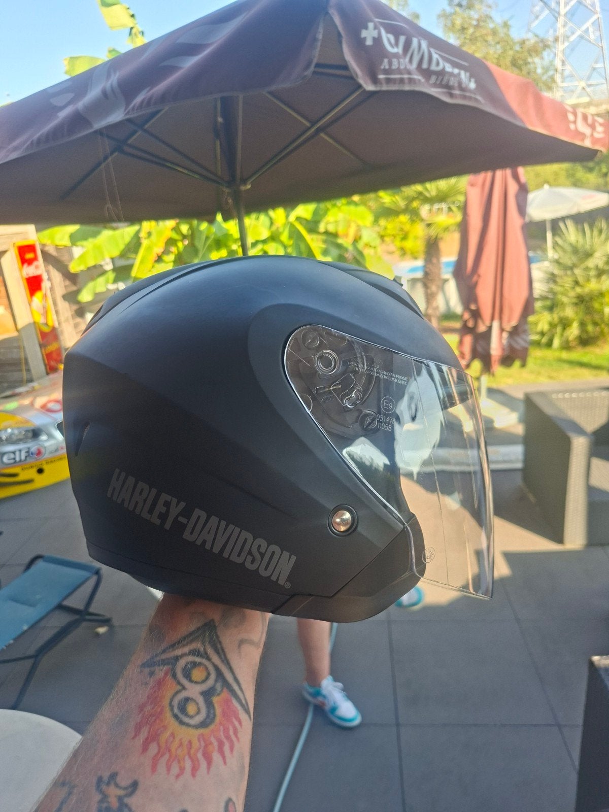 Casque 3/4 Harley Davidson avec visière et pare-soleil taill, Motos, Vêtements | Casques de moto, Autres marques, Seconde main